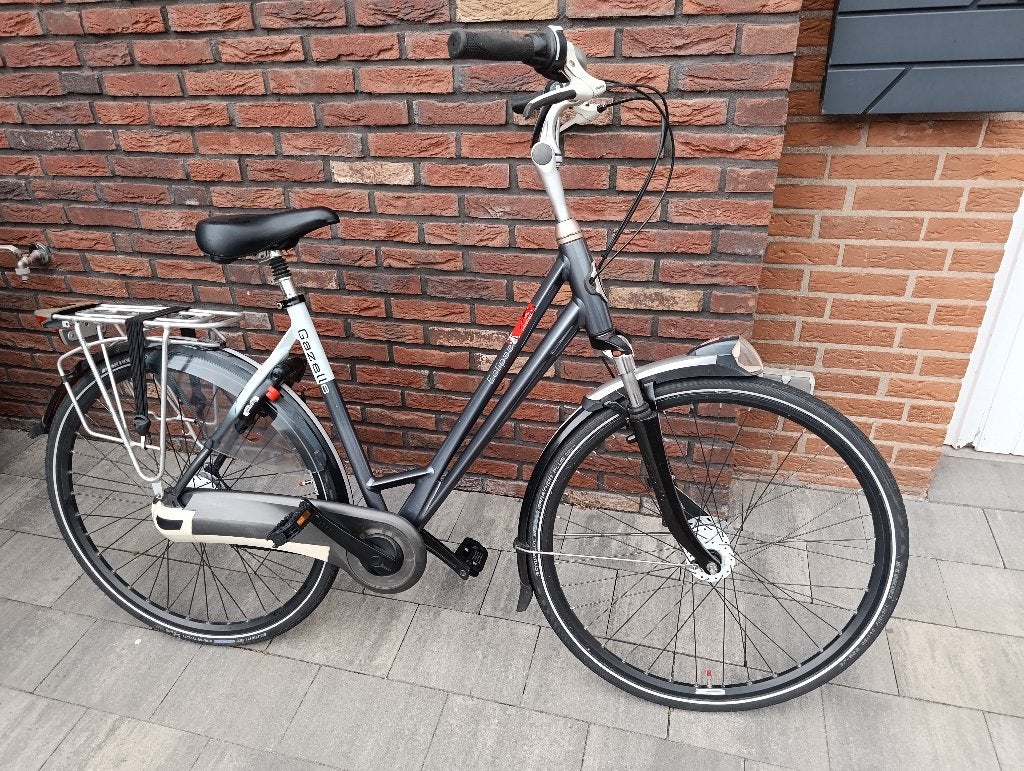Gazelle eclipse damesfiets, Ophalen, 53 tot 56 cm, Versnellingen, Zo goed als nieuw