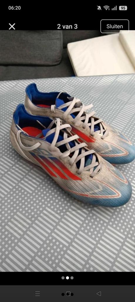 Adidas X Speedflow voetbalschoenen, Sport en Fitness, Voetbal, Maat XS of kleiner, Ophalen of Verzenden, Gebruikt, Schoenen