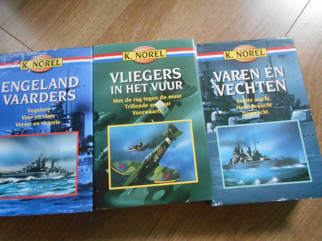 K. Norel Deel 1 t/m 3, Ophalen of Verzenden, Tweede Wereldoorlog, Zo goed als nieuw, Overige onderwerpen