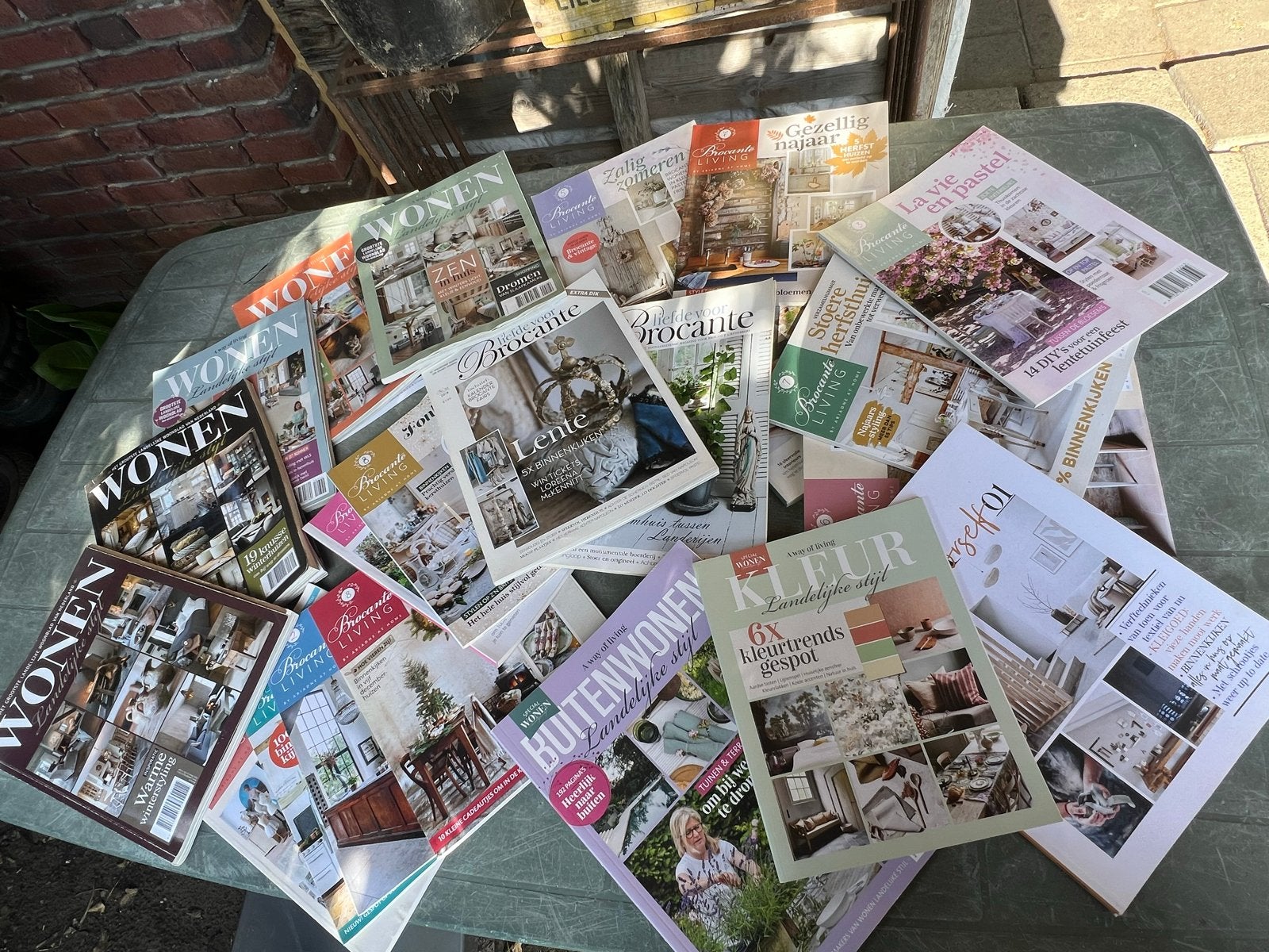 wonen landelijke stijl, liefde voor brocante,brocante living, Ophalen of Verzenden, Zo goed als nieuw, Overige typen