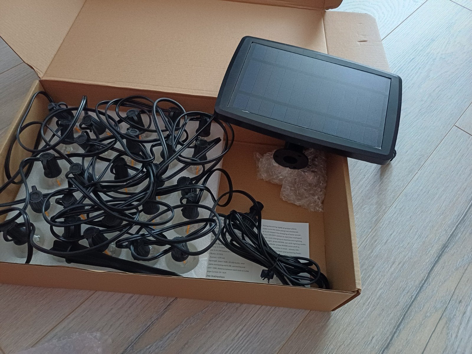 Solar String Light - Lichtsnoer op zonne-energie (7.5m), Ophalen, Zonne-energie, Kunststof, Minder dan 50 watt