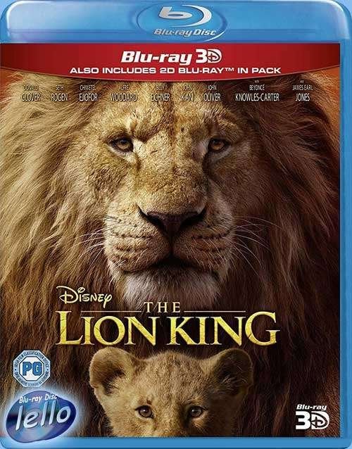 Blu-ray 3D: Disney's The Lion King (2019 Chiwetel Ejiofor)KC, Ophalen of Verzenden, Nieuw in verpakking, 3D Blu-ray, Avontuur