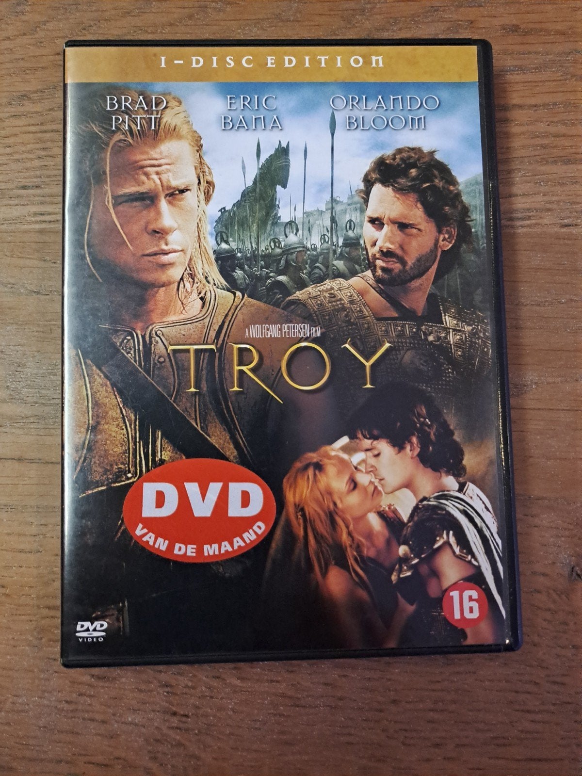 dvd, Troy - (Brad Pitt, Eric Bana), Engels, Vanaf 16 jaar, Nederlands, Ophalen of Verzenden