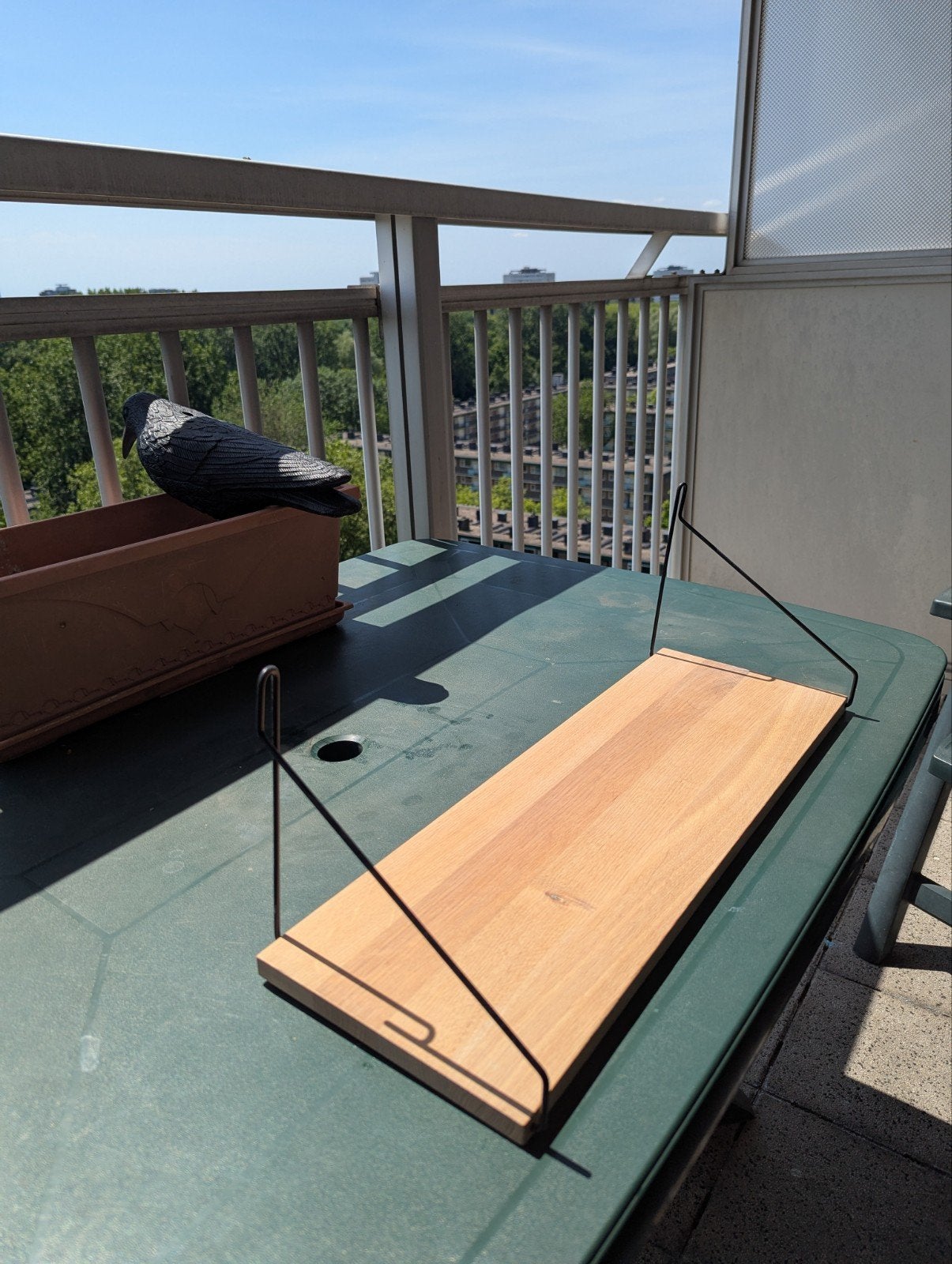 Frama plank (60x20) met metalen beugels, Ophalen of Verzenden, Gebruikt