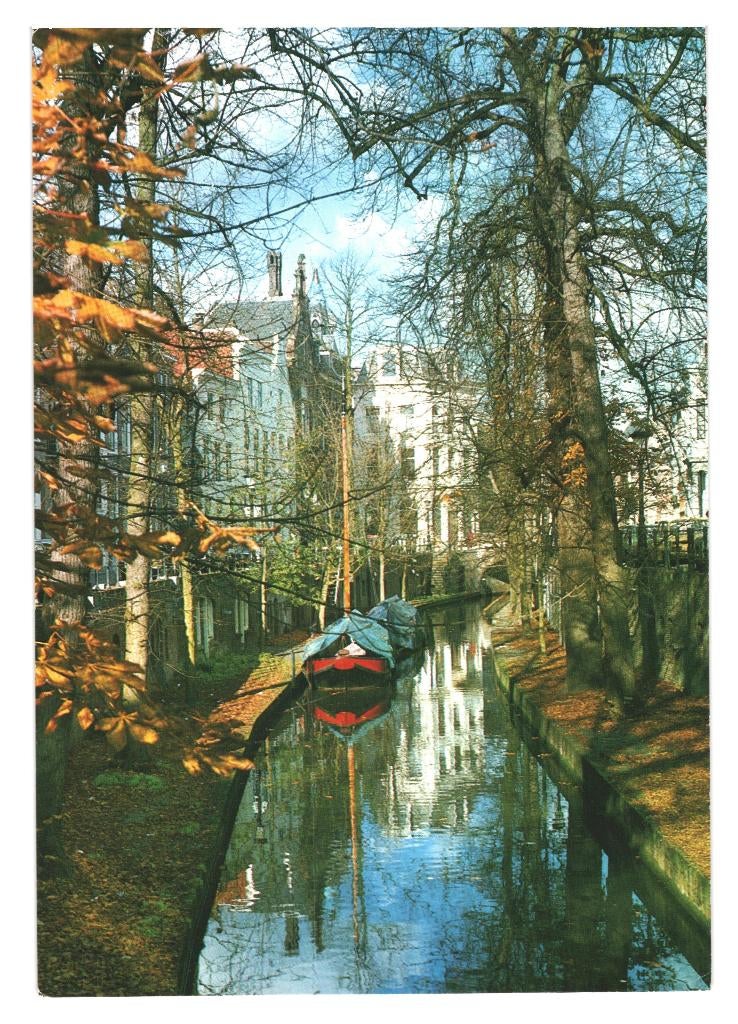 988046 Utrecht 80+ _Gelopen met mooie zegel Saxofoonspeler