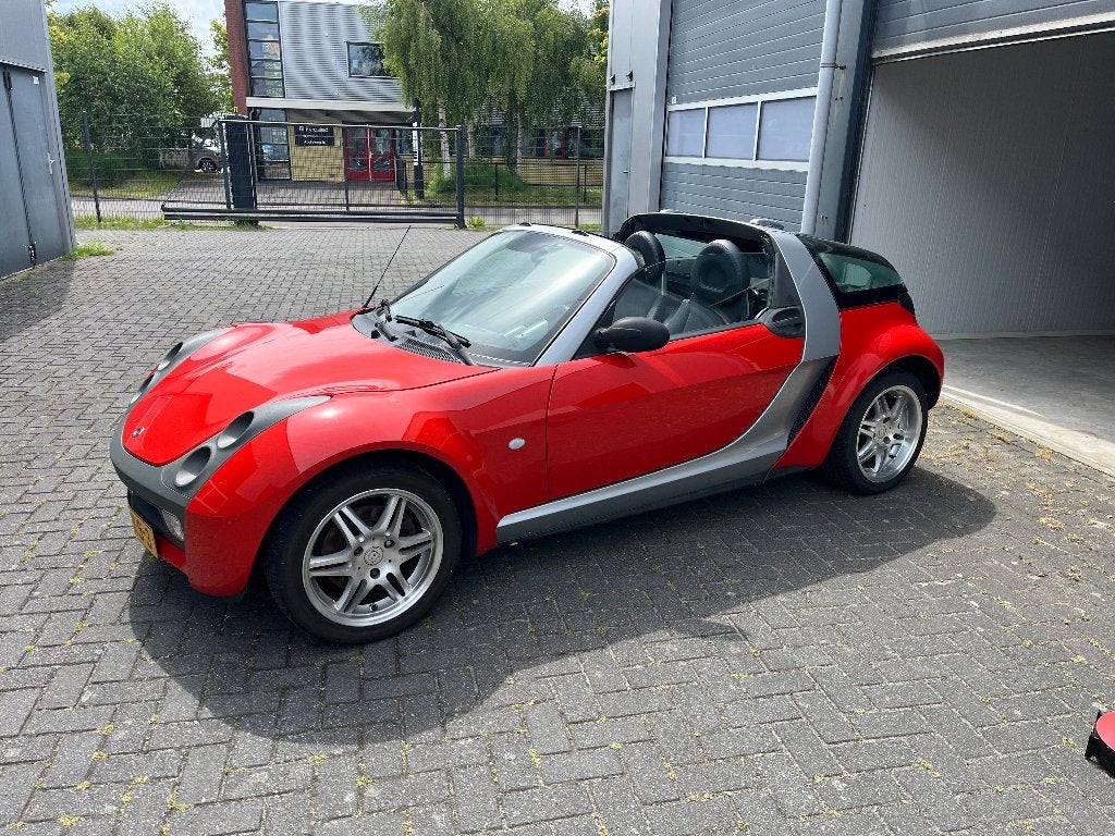 Smart Roadster Coupe 2004 Rood, Auto's, Smart, Particulier, Roadster, ABS, Airbags, Airconditioning, Lederen bekleding, Stoelverwarming