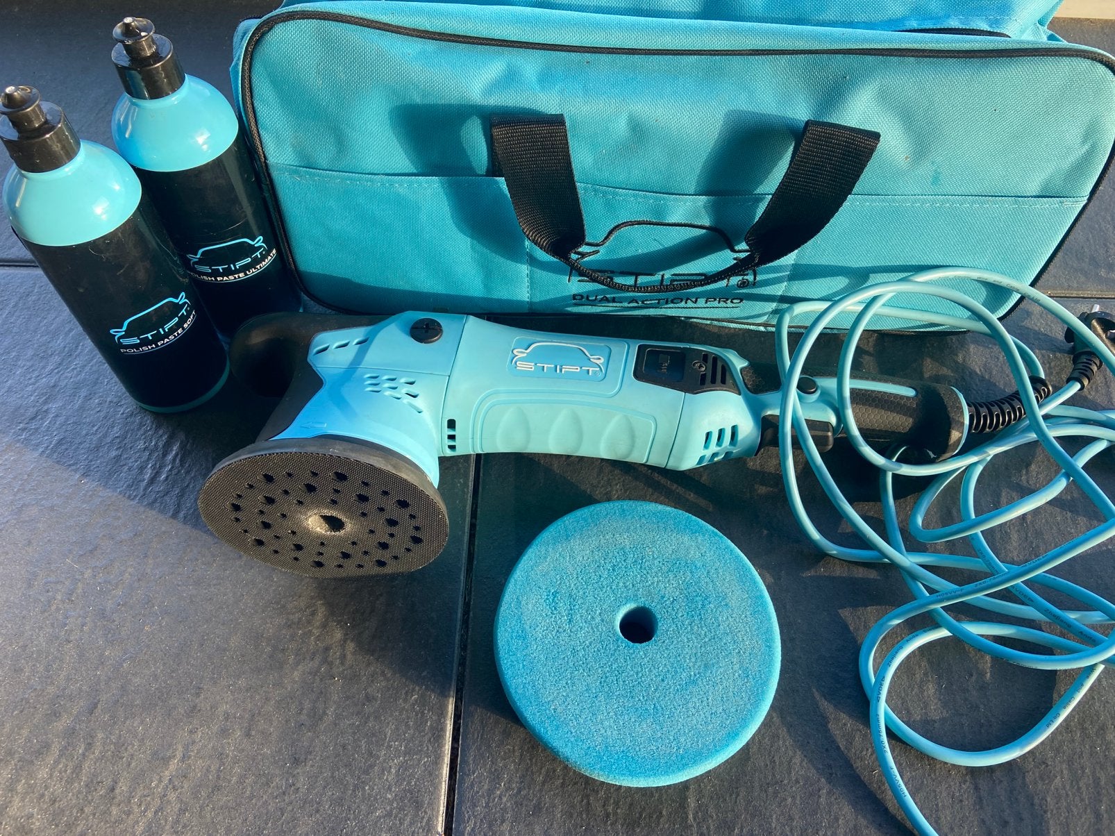 Polijstmachine 1x gebruikt incl accessoires, Ophalen of Verzenden