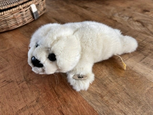 WWF witte zeehond knuffel, Ophalen of Verzenden, Zo goed als nieuw, Overige typen