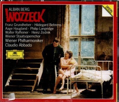 Alban Berg - Wozzeck  - Claudio Abbado / 2-cds, Cd's en Dvd's, Cd's | Klassiek, Zo goed als nieuw, Opera of Operette, Album, Modernisme tot heden