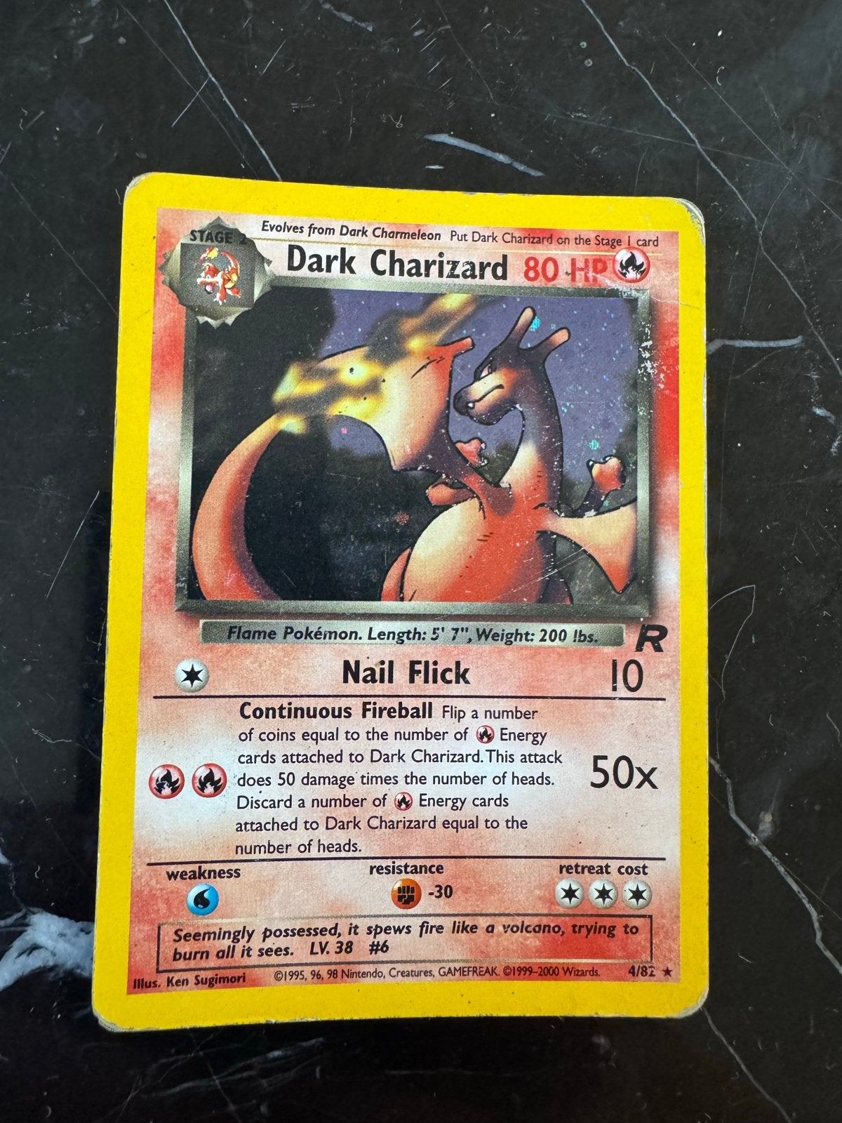 Pokémon kaarten: Dark Charizard, Dark Blastoise, Absol en me, Ophalen of Verzenden, Gebruikt, Meerdere kaarten