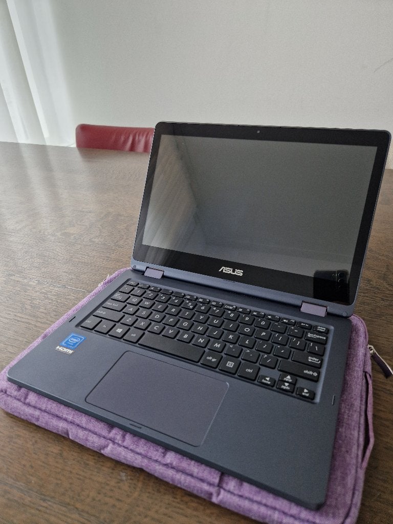 Asus TP202N, Computers en Software, Windows Laptops, Zo goed als nieuw, 11 inch, SSD, 2 tot 3 Ghz, 4 GB, Qwerty, Met touchscreen