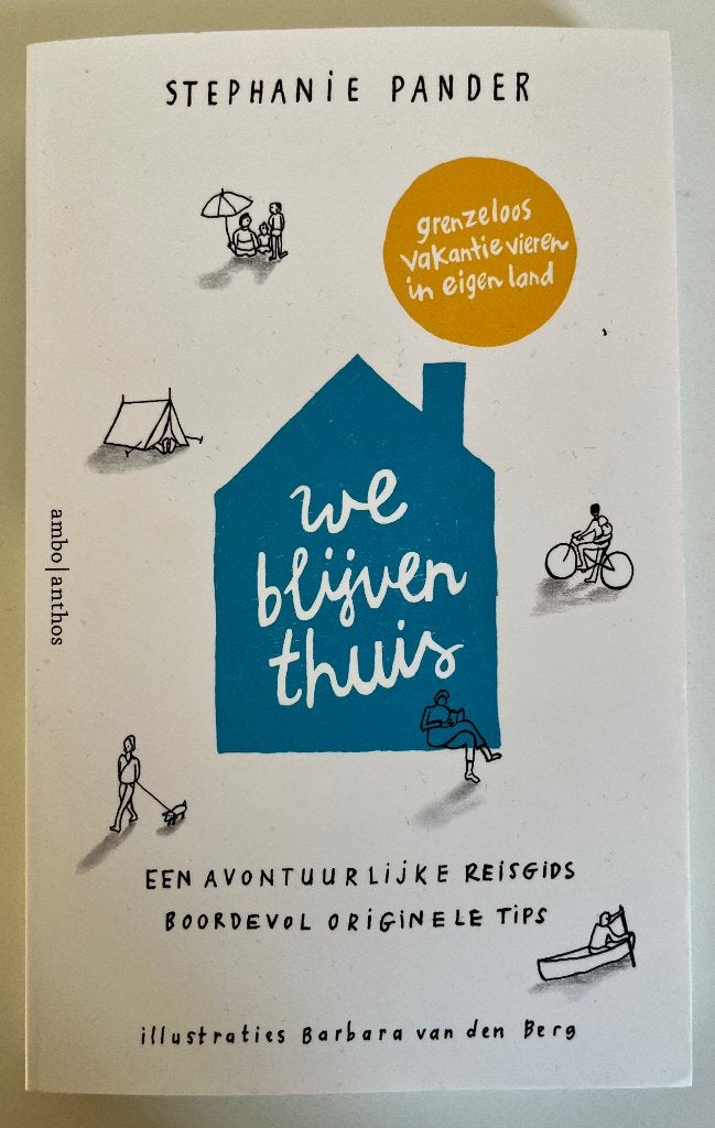 Reisgids "We blijven thuis" (Stephanie Pander), Overige merken, Stephanie Pander, Ophalen of Verzenden, Zo goed als nieuw