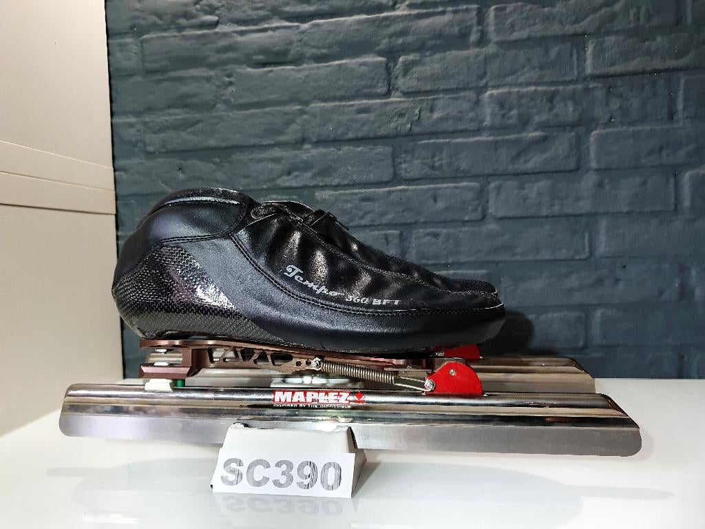 Luigino Tempo 360 Comet Klapschaatsen Klap Schaatsen Maat 45, Klapschaats, Verzenden, Nieuw, Maple