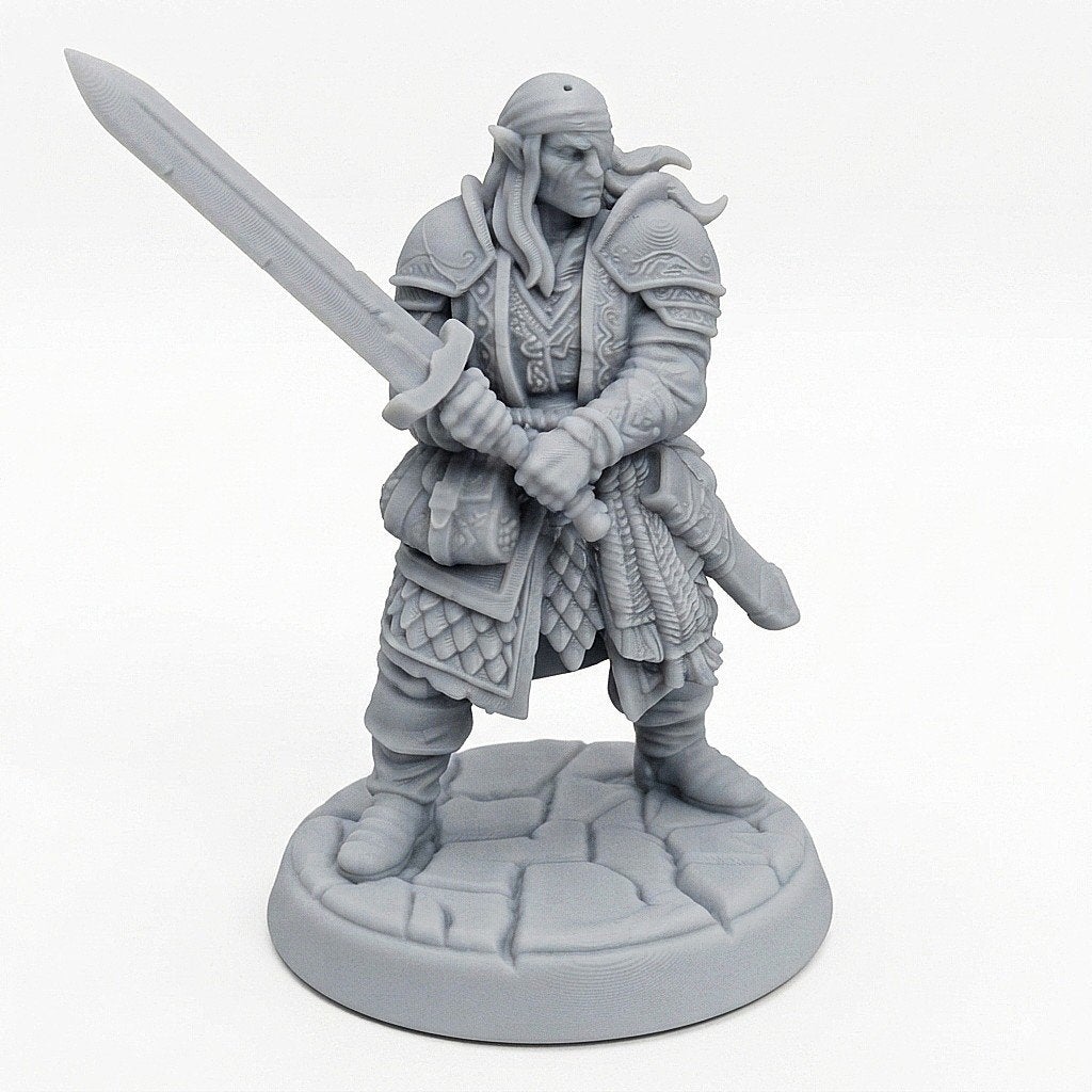 Elf Vistan Miniature D&D HQ dungeon's and dragons, Ophalen of Verzenden, Overige soorten