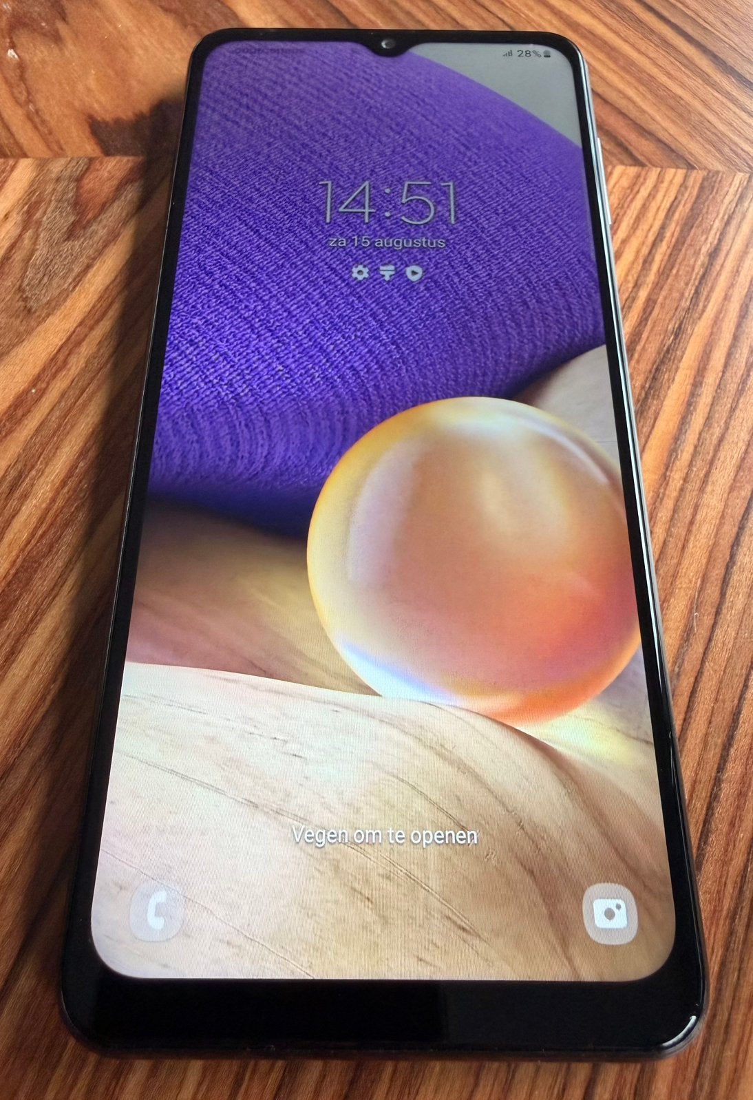 Samsung A32 128GB Zwart smartphone telefoon zgan, Ophalen