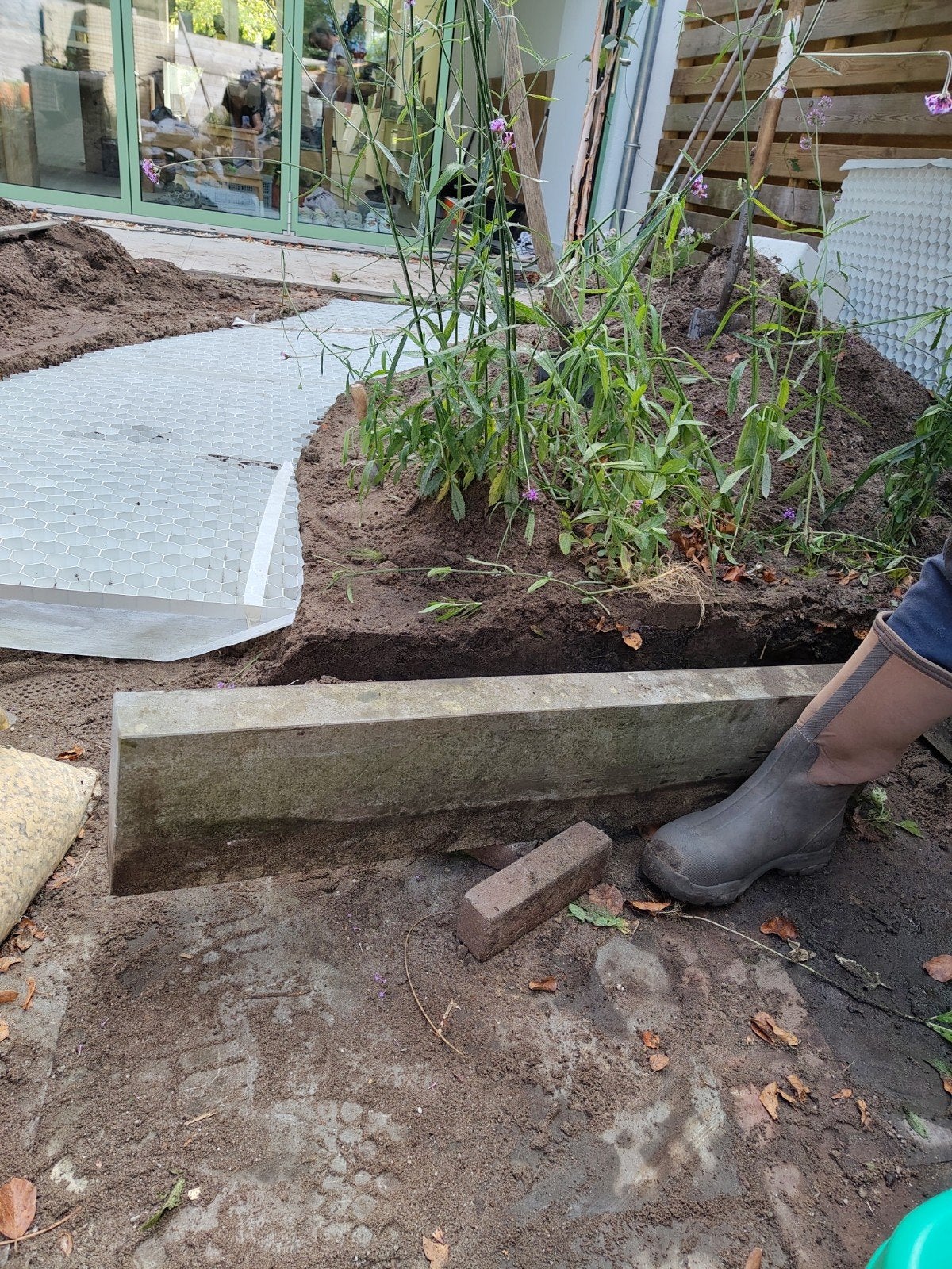 4 natuursteen bandjes, Tuin en Terras, Ophalen, Natuursteen, Minder dan 5 m², Overige typen
