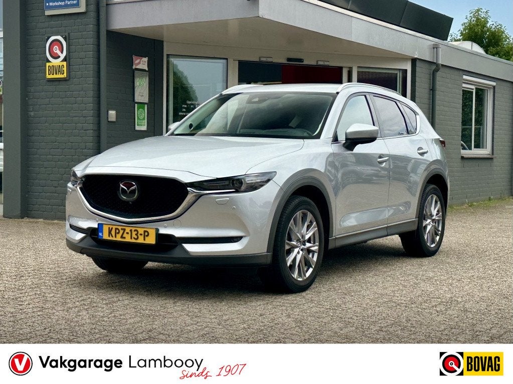 Mazda CX-5 2.5 SAG 194PK GT-M 4WD Trekhaak Leder Head-up 360, Auto's, Dealer onderhouden, Gebruikt, Euro 6, 4 cilinders