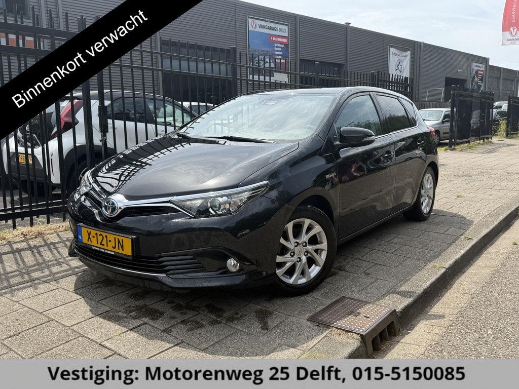 Toyota Auris 1.8 Hybrid Executive . GARANTIE TOT 02-2029 . S, Gebruikt, Euro 6, 4 cilinders, Hybride Elektrisch/Benzine