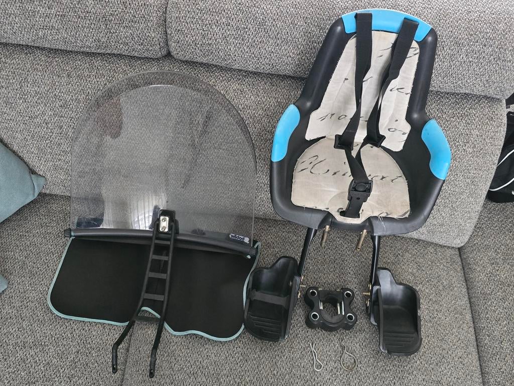 Bobike voorzitje met windscherm., Gebruikt, Windscherm, 1 zitje, Ophalen