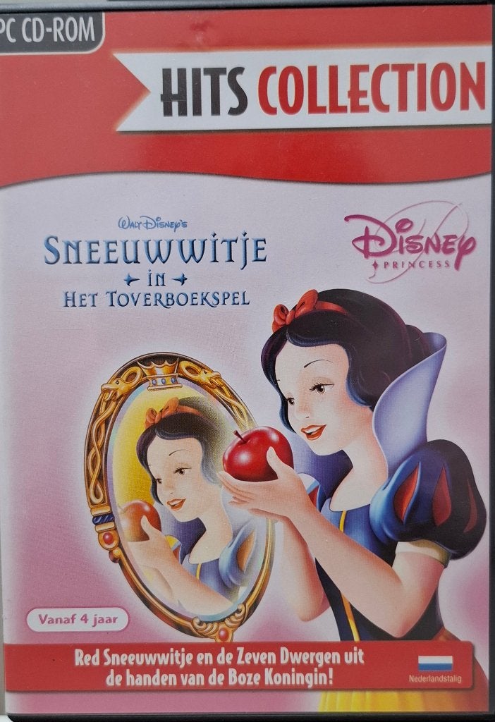 PC CD-ROM Disney Sneeuwwitje in het Toverboekspel KRASVRIJ