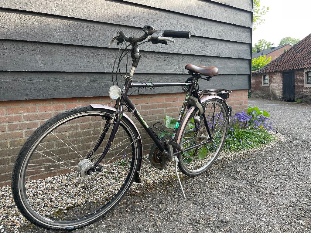 Gazelle herenfiets opknapper, Ophalen, Gebruikt, Velgrem, Versnellingen