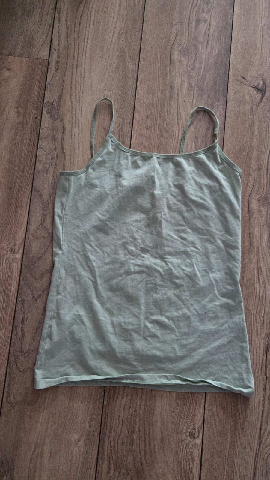 Groen hema hempje, maat L zgan, Maat 42/44 (L), Ophalen of Verzenden, Zonder mouw, Gedragen