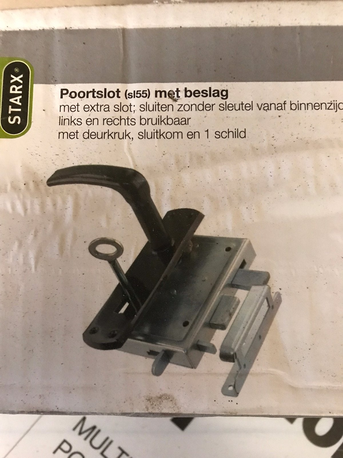 Poortslot Starx, Doe-het-zelf en Verbouw, Overige Doe-het-zelf en Verbouw, Ophalen of Verzenden, Nieuw