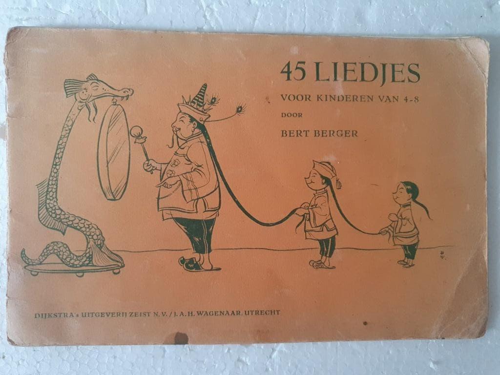 45 nostalgische liedjes voor kinderen, Ophalen of Verzenden, Gebruikt, Rechthoekig, Overige materialen