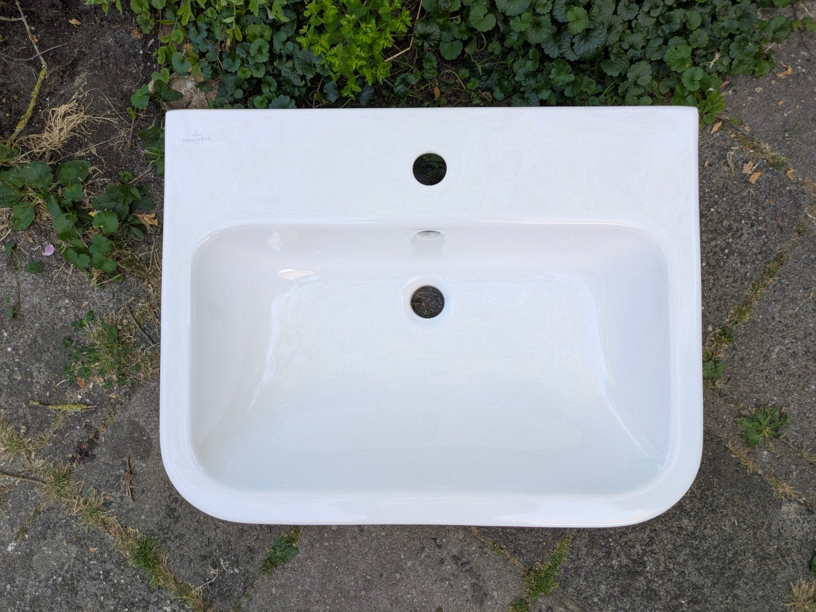Witte keramiek Villeroy & Boch Architectura wastafel, Ophalen, Zo goed als nieuw, Wastafel