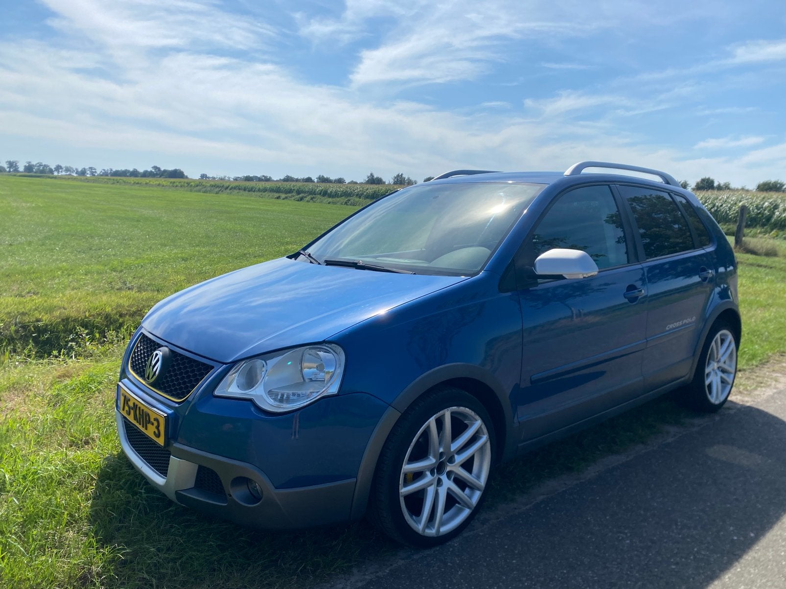 Volkswagen Polo 1.4TDIHighline|Nieuwe motor|APK net verlengd, Auto's, Voorwielaandrijving, Blauw, 610 kg, Origineel Nederlands
