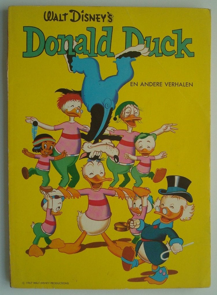 Donald Duck en andere verhalen 13, 1e druk uit 1967, Ophalen, Gelezen, Walt Disney, Eén stripboek