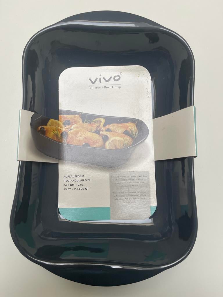 Vivo Villeroy & Boch Ovenschaal Rechthoekig 34,5 cm, Verzenden, Nieuw