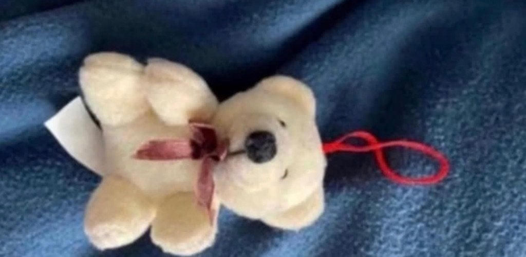 Klein kerst beertje knuffel kerst, Ophalen, Zo goed als nieuw