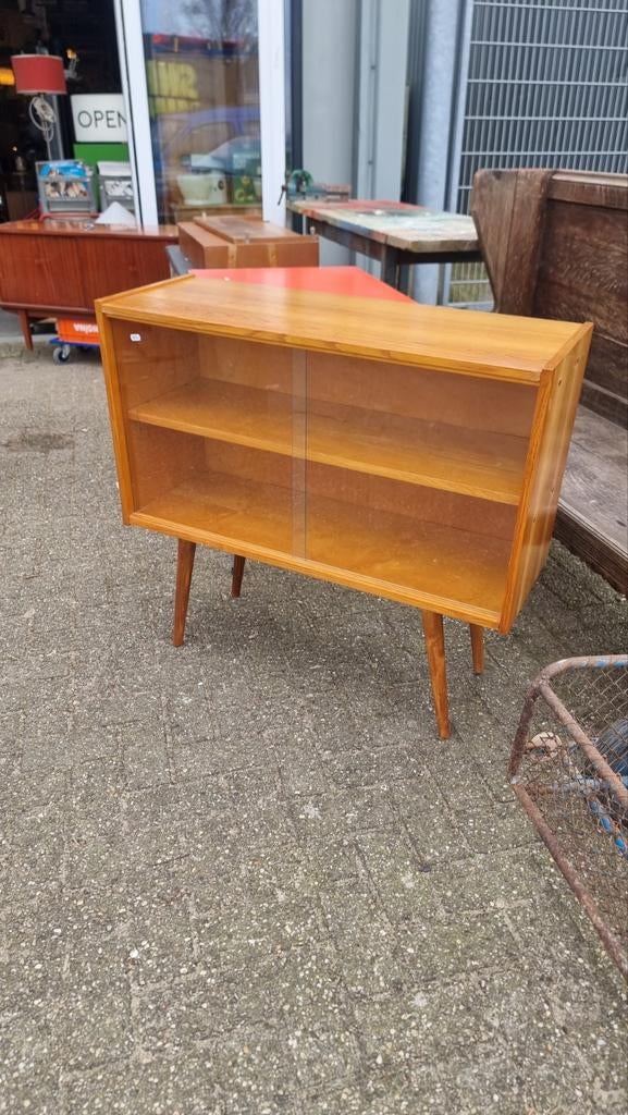 Vintage dressoir met vitrine, ,, Ophalen of Verzenden, ,, ,
