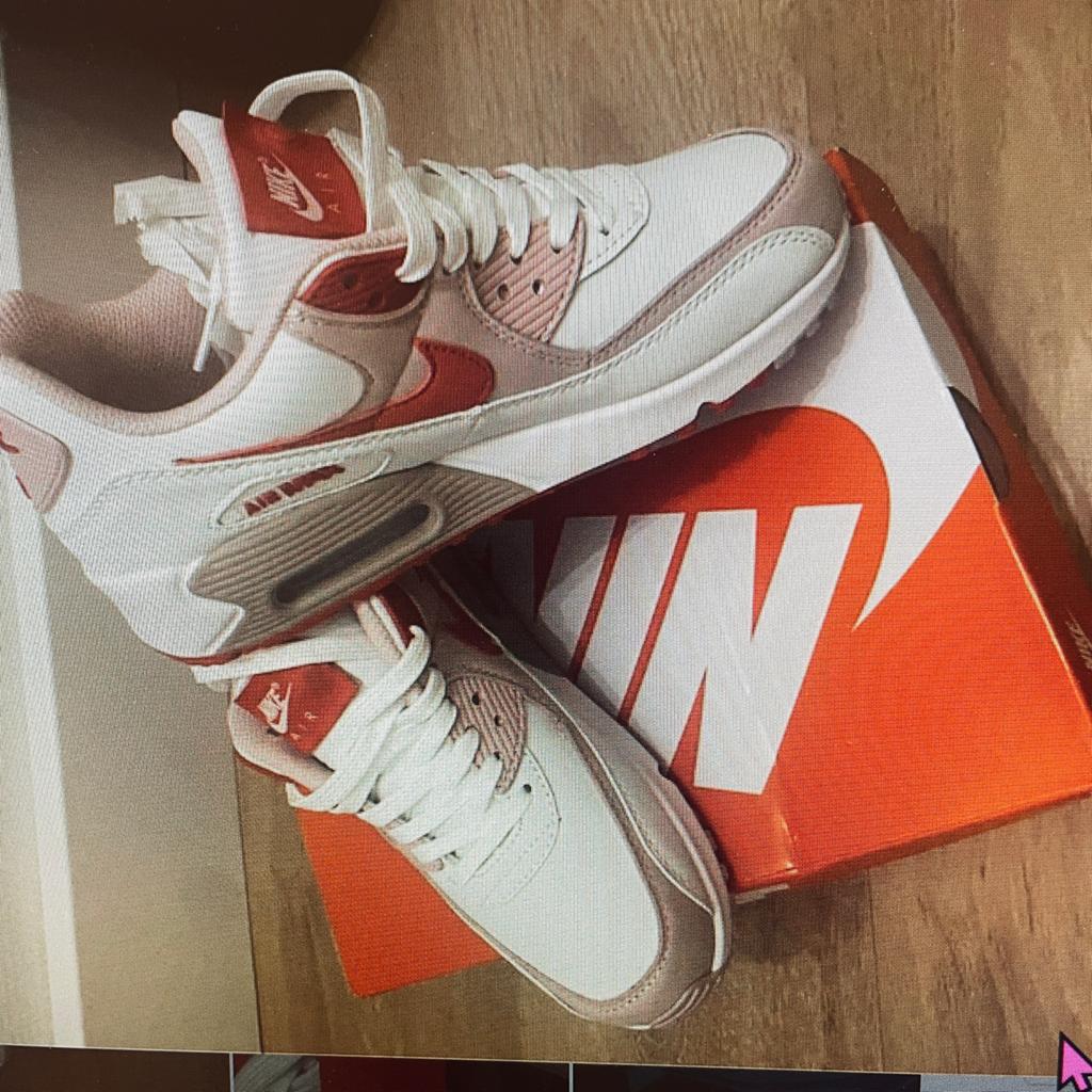 Nike Air Max 90 Valentine's Day  dd8029-100, Wit, Nieuw, Ophalen of Verzenden, Sneakers of Gympen