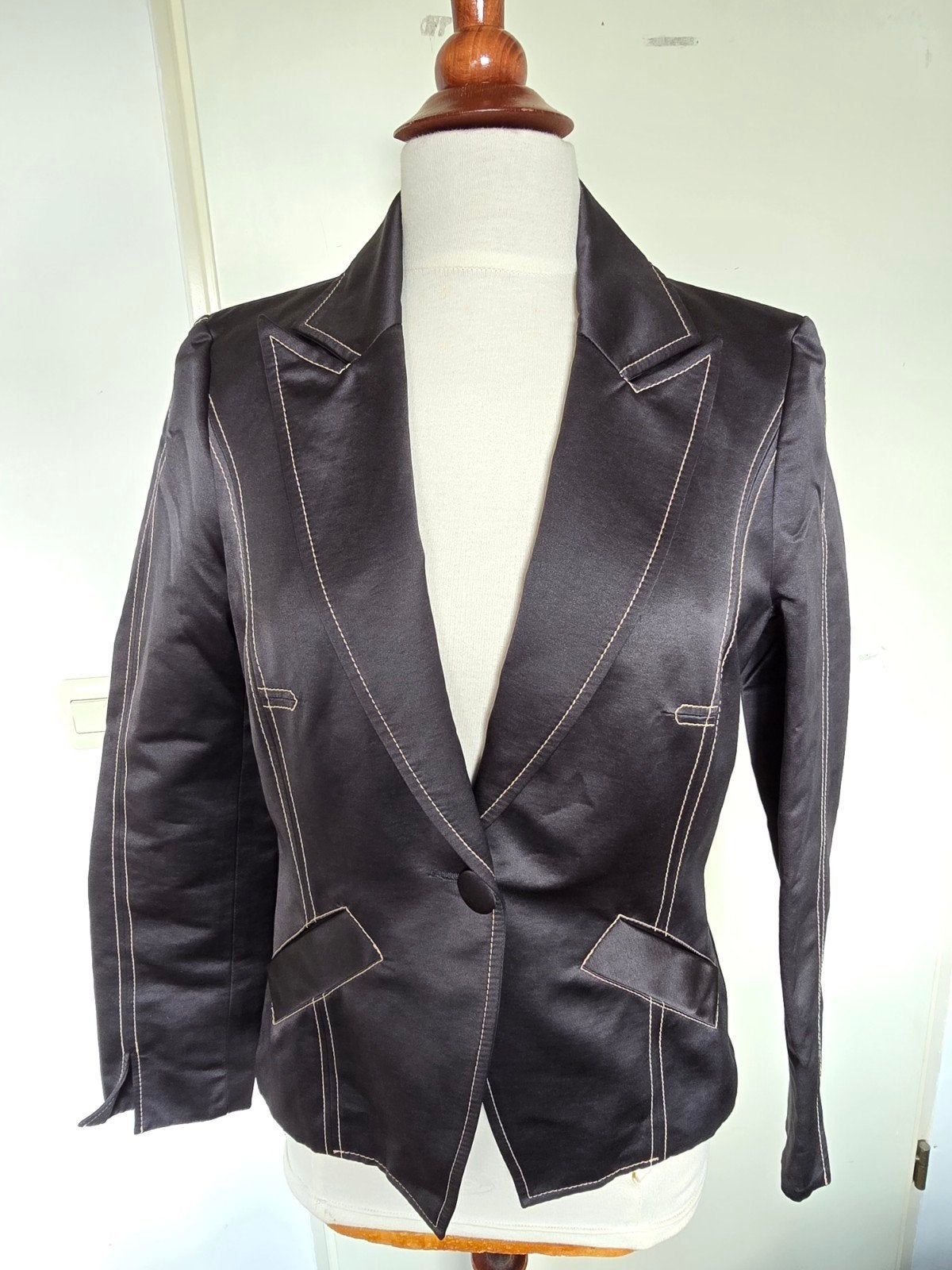 MC Couture Light Zwart Jasje Maat 36 (S), MC Couture Light, Zwart, Ophalen of Verzenden, Zo goed als nieuw