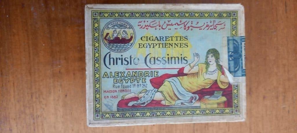 Doosje Cigarettes Egyptiennes, Ophalen of Verzenden, Dagelijks leven