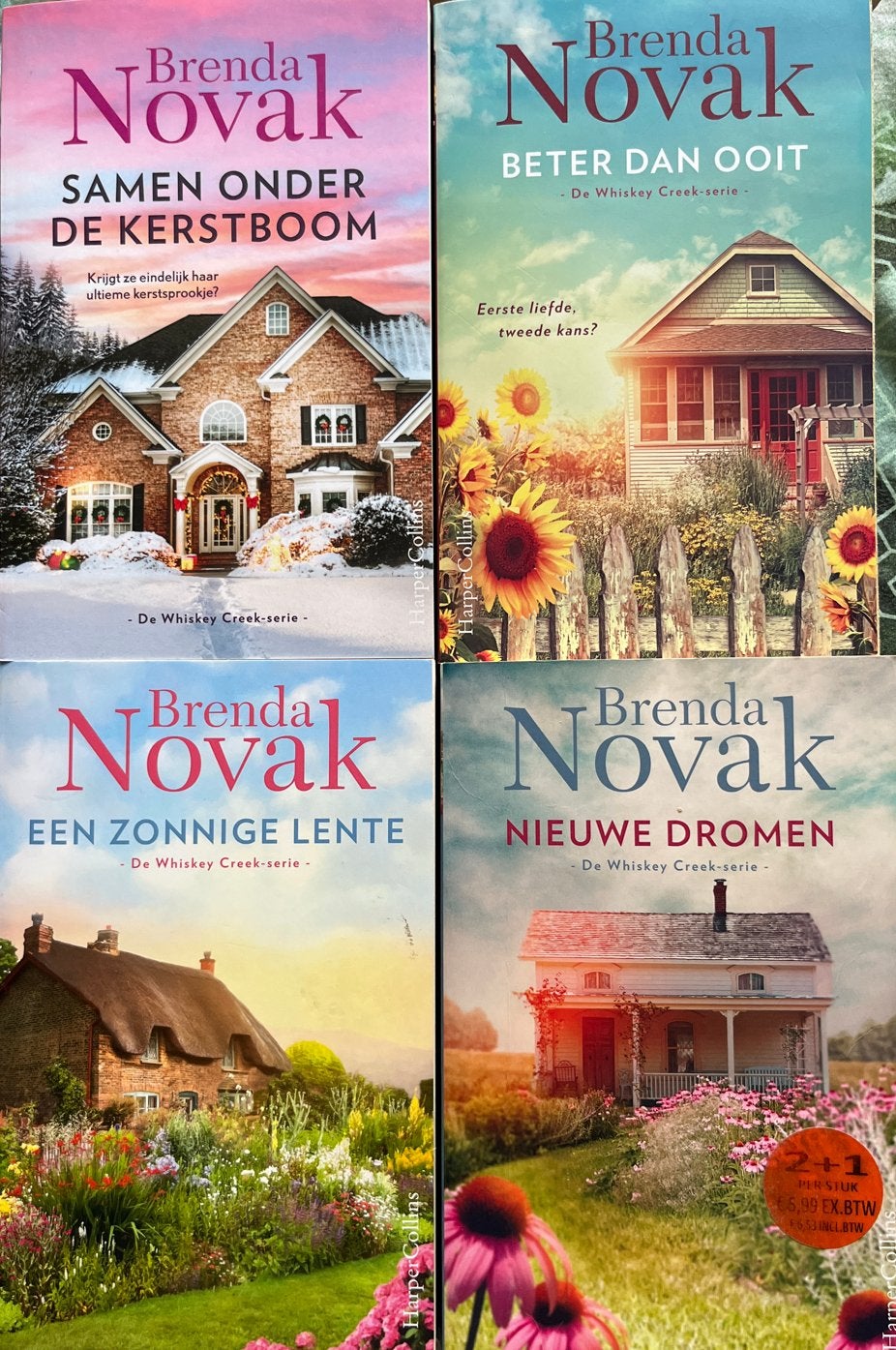 6 x Brenda Novak, oa samen onder de kerstboom, Boeken, Ophalen of Verzenden, Nieuw, Nederland
