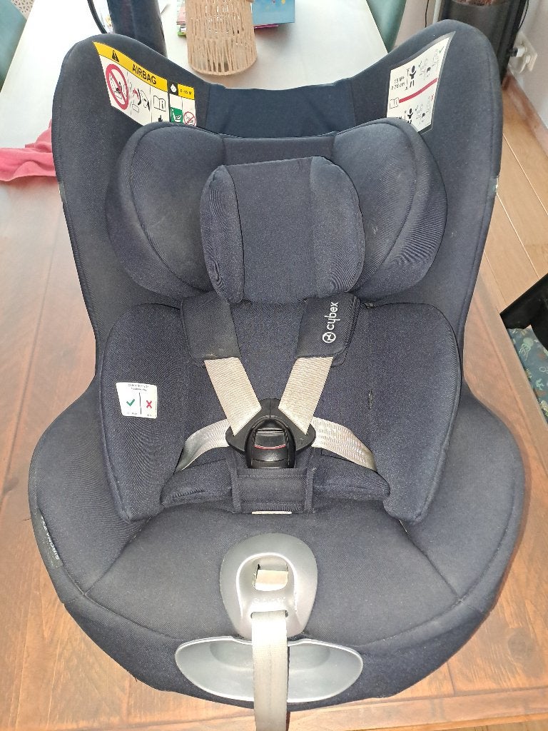 Cybex autostoel + isofix, Kinderen en Baby's, Autostoeltjes, Verstelbare rugleuning, Gebruikt, 0 t/m 18 kg, Isofix