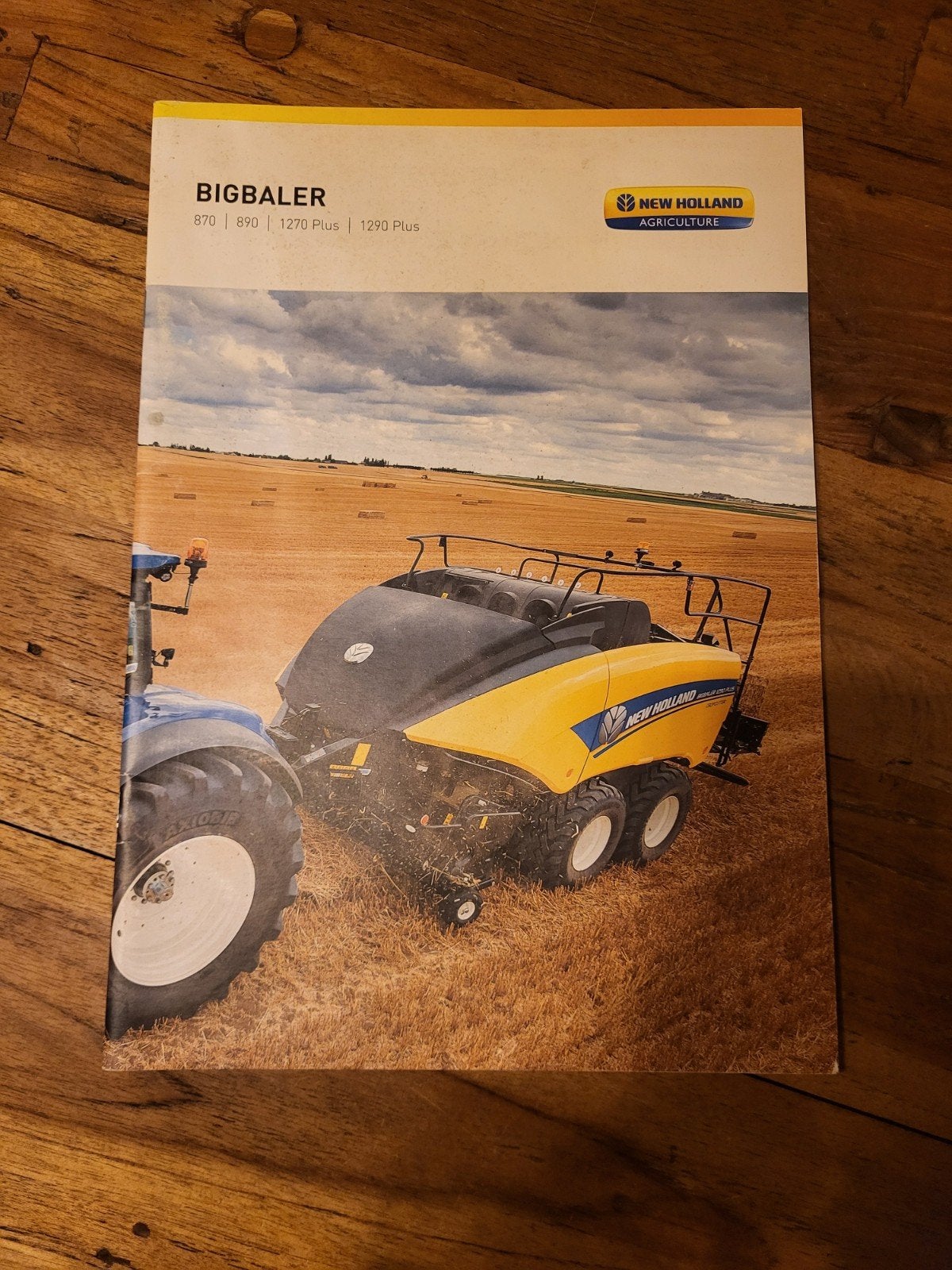 tractor folder New Holland BIGBALER 870 890 1270 1290, Ophalen of Verzenden, Zo goed als nieuw