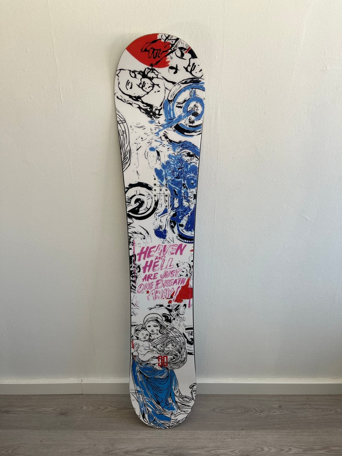 DC PBJ Andy Warhol Snowboard 155 cm 2024, Sport en Fitness, Ophalen of Verzenden, Zo goed als nieuw, Board