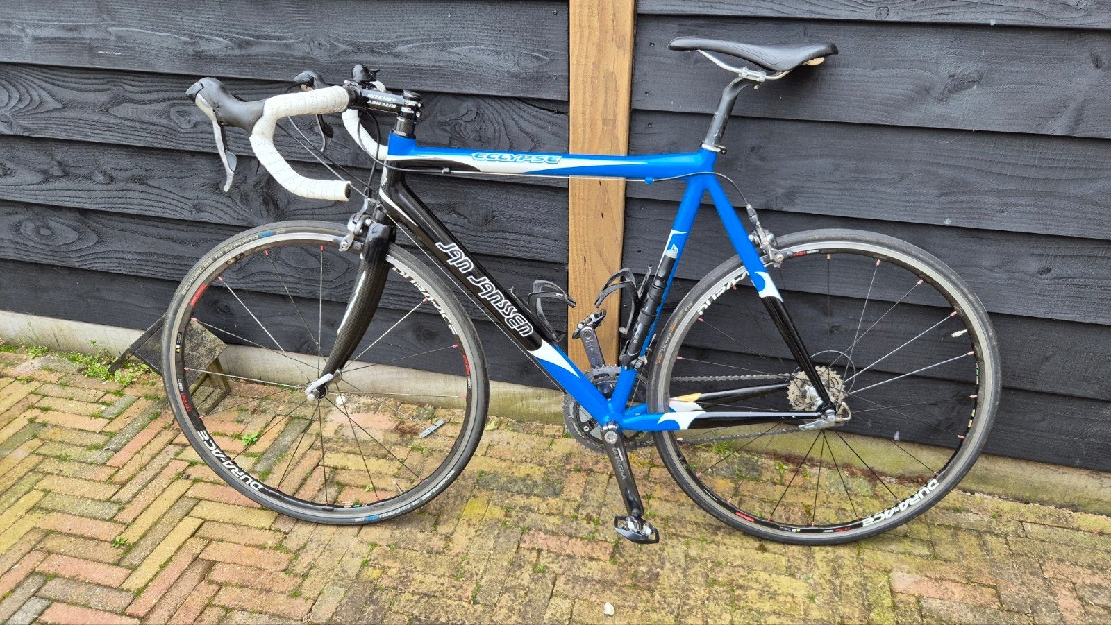 Jan Janssen eclypse racefiets met Shimano Ultegra, Fietsen en Brommers, Fietsen | Racefietsen, Gebruikt, Overige merken, Meer dan 20 versnellingen