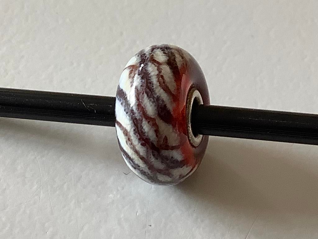 Trollbeads bont, retired, nog als nieuw., Sieraden, Tassen en Uiterlijk, Ophalen of Verzenden, Zo goed als nieuw, Zilver, Trollbeads