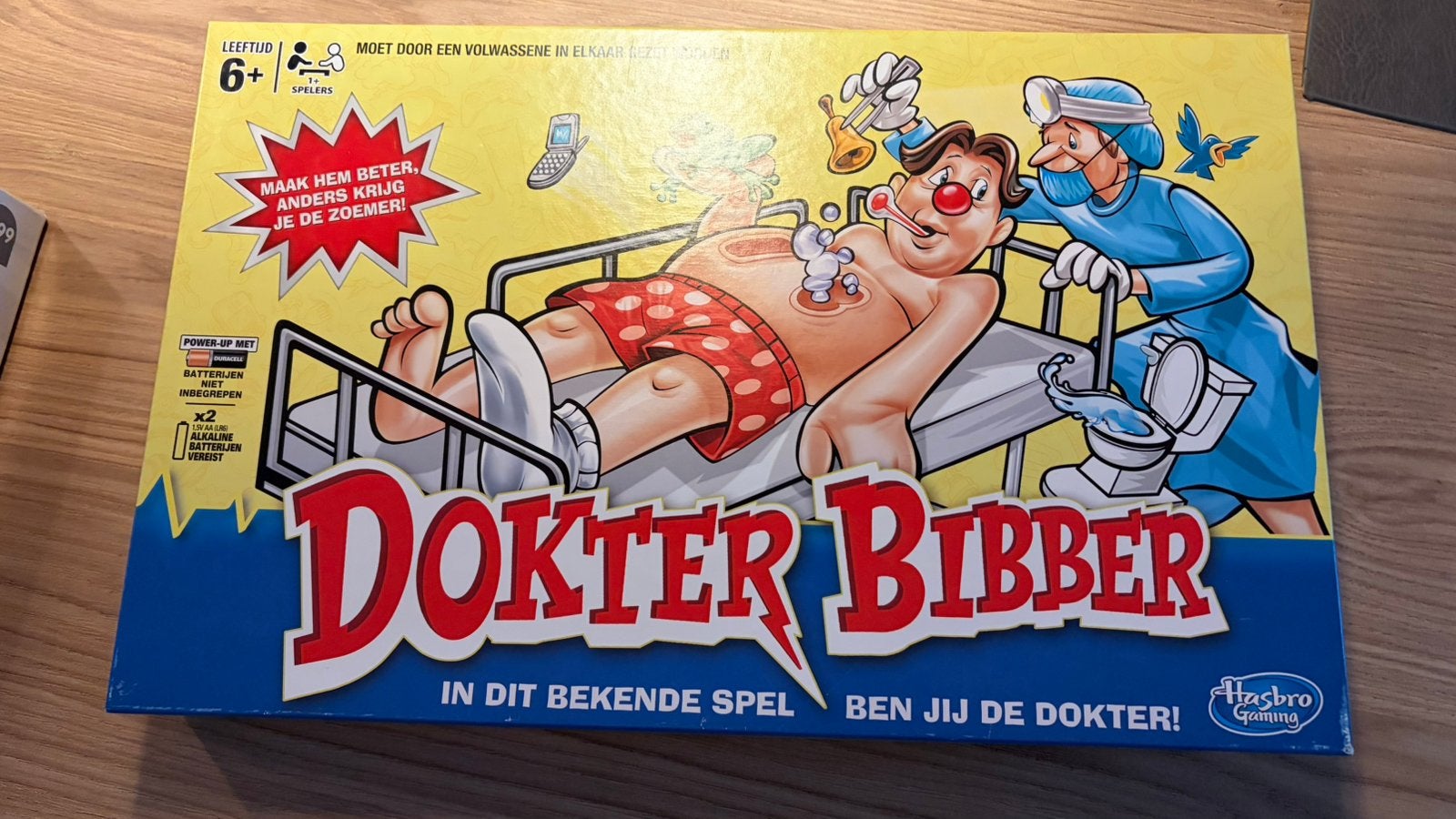 Dokter bibber spel, Ophalen of Verzenden, Zo goed als nieuw