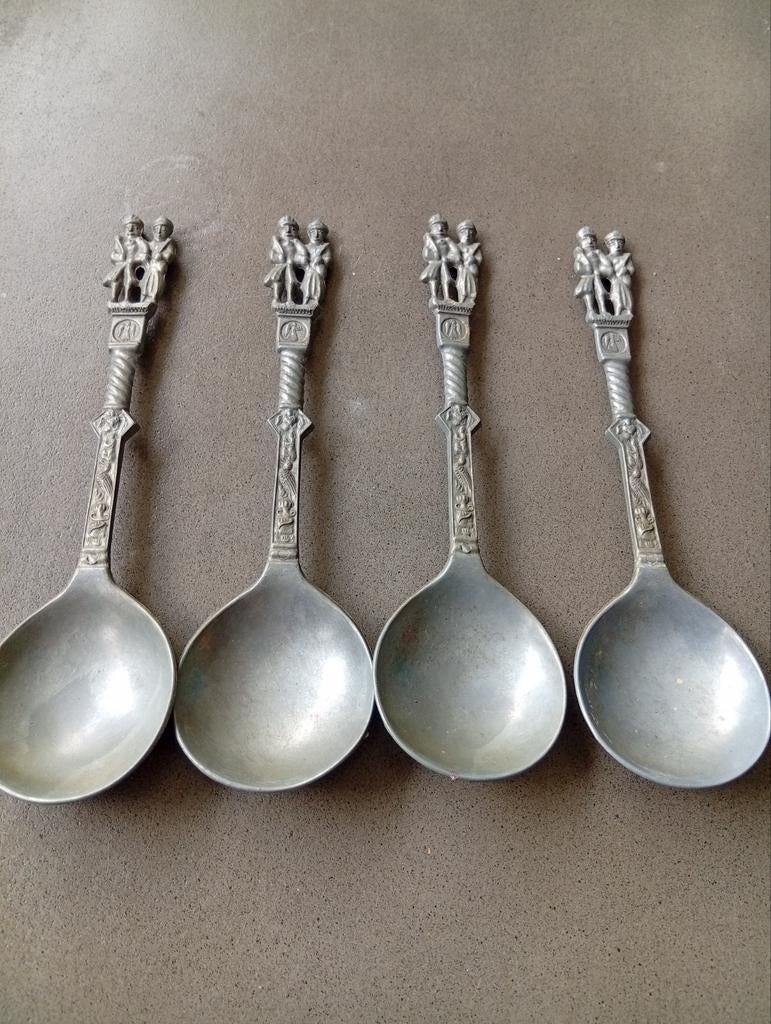Oud hollands tinnen lepel ambacht, Antiek en Kunst, Ophalen of Verzenden
