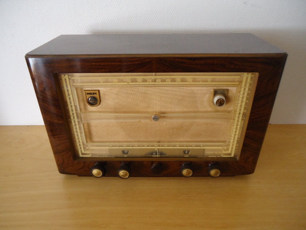 Philips BX638A 638a emigranten toestel, Antiek en Kunst, Ophalen