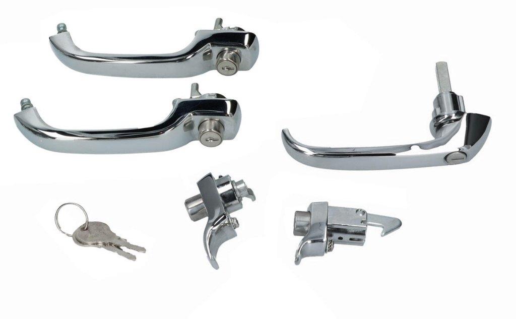 VW slotenset voor Bay Window Bus T2A (alleen bouwjaar 1968), Auto diversen, Auto-accessoires, Ophalen of Verzenden, Nieuw