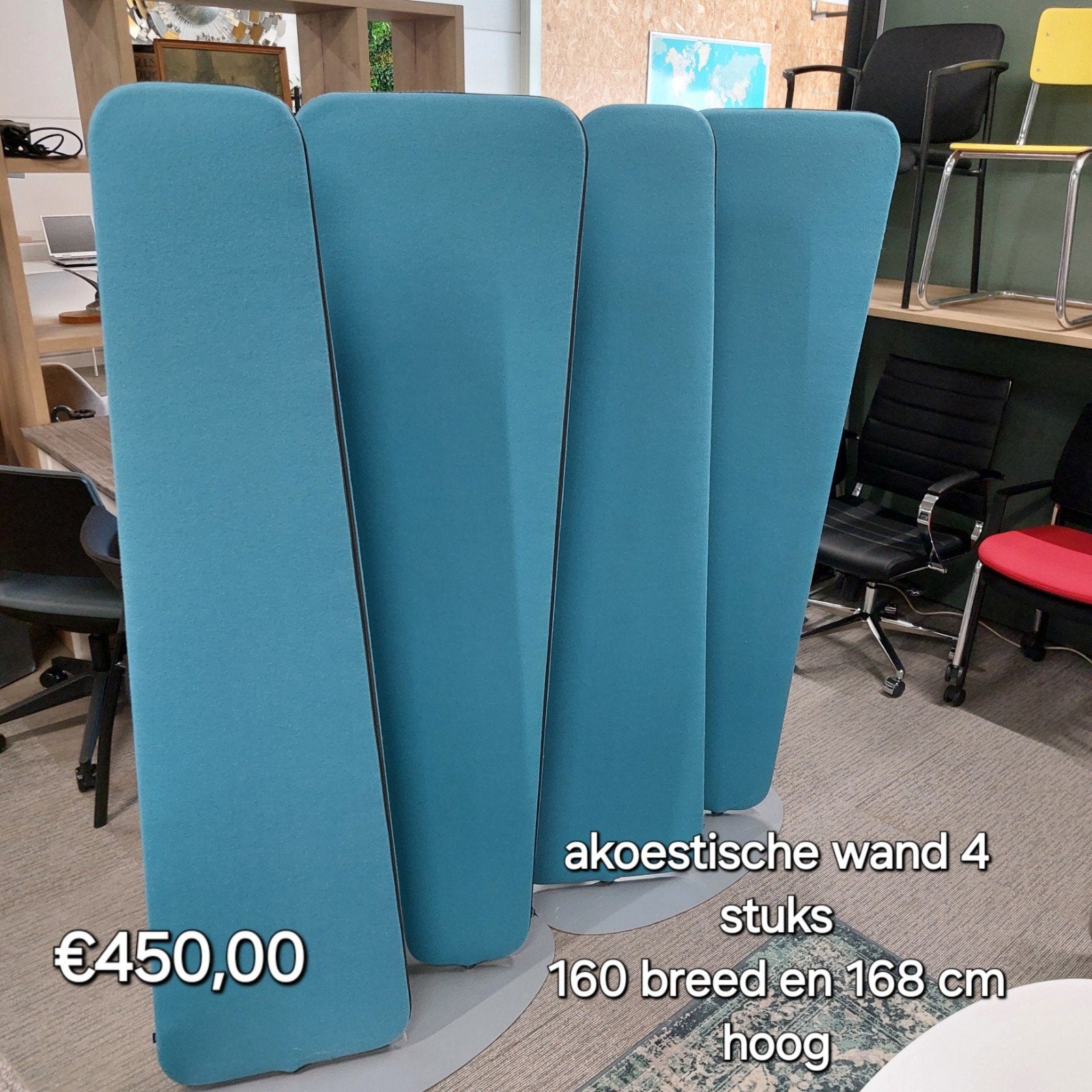 Akoestische wand, Ophalen