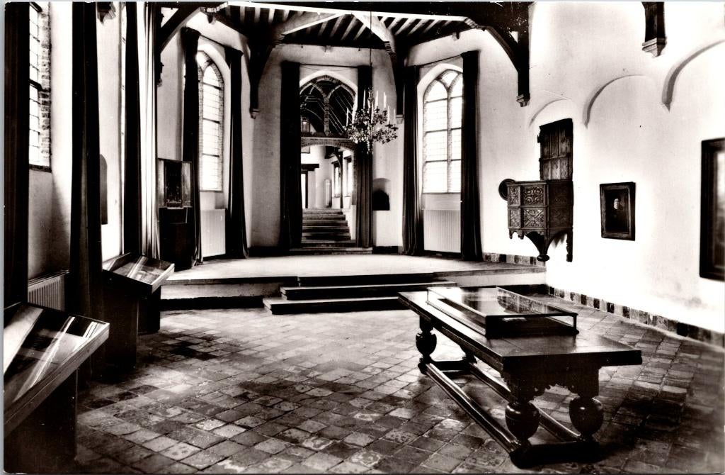 Museum Prinsenhof Delft - 13 ansichtkaarten, Verzenden, 1960 tot 1980, Ongelopen, Zuid-Holland