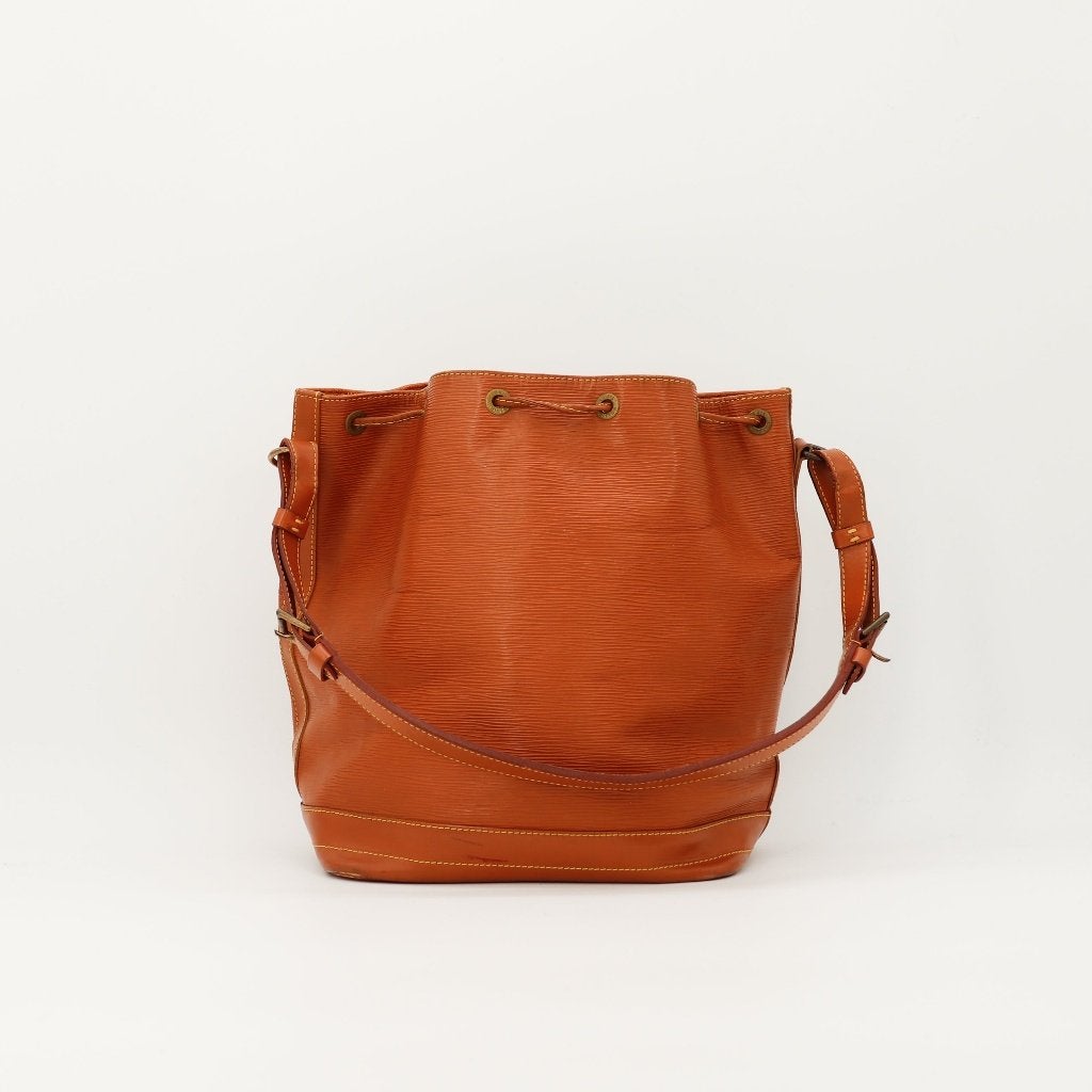 Louis Vuitton Noé in beige Épi handtas, Verzenden, Gebruikt, Beige, Handtas